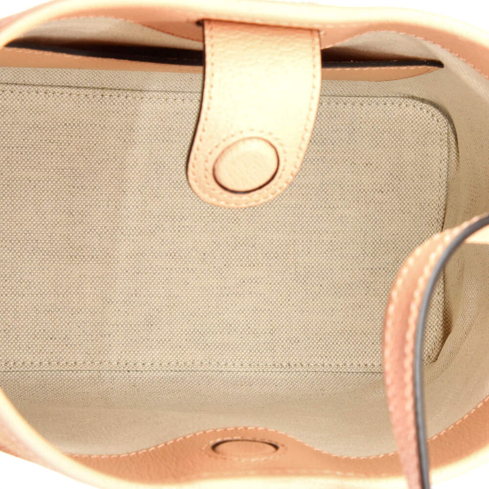 Gucci Ophidia Open Bucket Bag Gg Coated #238722G21B - Picture 5 of 6